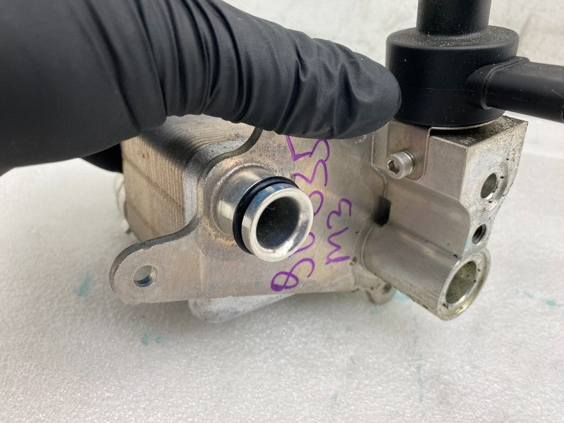 1088248 00 D ⭕ 2017-2022 Tesla Model 3 M3 Chiller EXV Oil Fluid Cooler Assembly 1088248-00-D