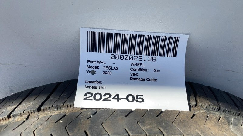 ⭕ 2017-2023 Tesla Model 3 Michelin Wheel Tire 235/45ZR18 Pilot Sport All Season