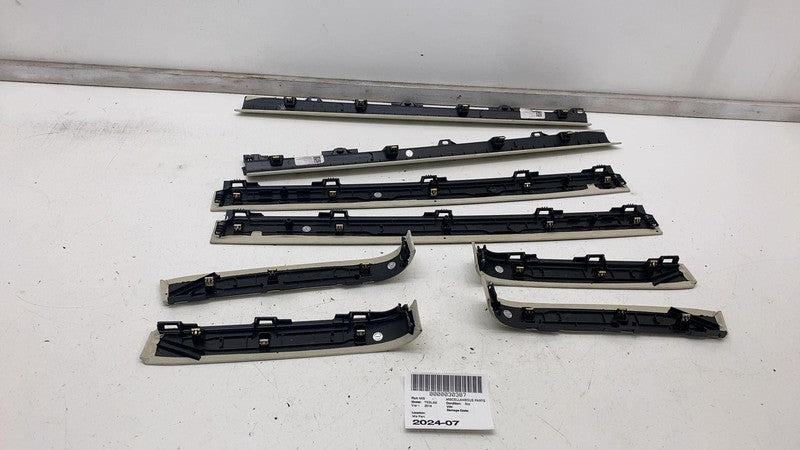 ⭕ 2016-2020 Tesla Model X Left & Right Falcon Door Trim & Mid Gaphider