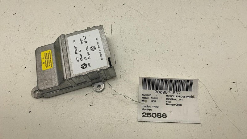 65776998488 ⭕ 2018 BMW i3 I01 Restraint Diagnostic Computer Module SRS Unit OEM 65776998488