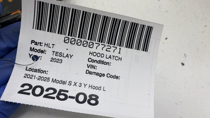 1500397-00-E ⭕20-24 Tesla Model Y Hood Latch Double Pull Single Actuator & Cable 1500397-00-E