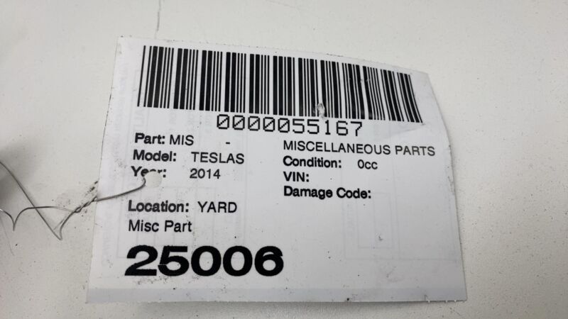 1015619 00 B 2012-2020 Tesla Model S Front Left or Right Suspension Shock Strut & Coil Spring