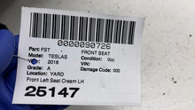 ⭕ 2016-2020 Tesla Model S Front Left 1st Row Seat Upper & Lower Cushion Assembly