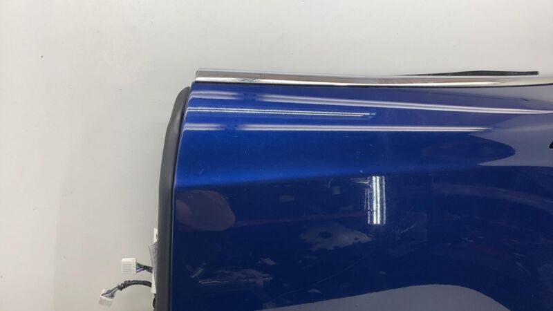 2012-2015 Tesla Model S MS Rear Driver Side Door Shell Panel Left LH Blue - PPSB