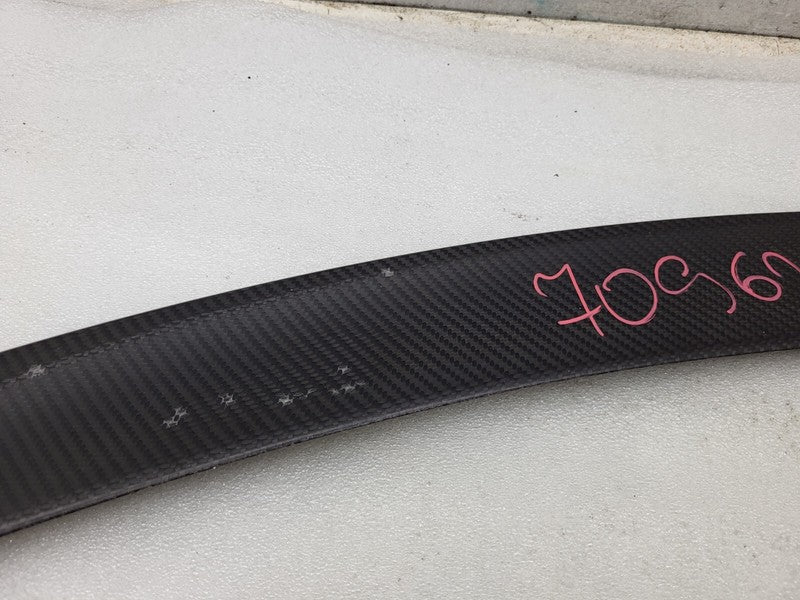⭕ 12-15 Tesla Model S Trunk Liftgate Lid Spoiler Wing Carbon Fiber 102