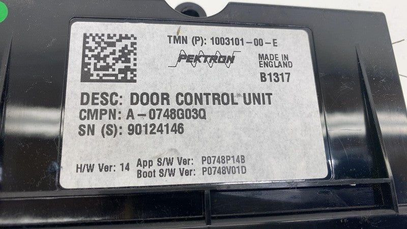 ⭕ 12-20 Tesla Model S Front Left or Right Door Control Module Unit 100