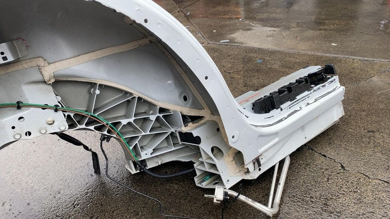 2016-2020 Tesla Model X Rear Passenger Quarter Panel Cutout Right RH White PPSW