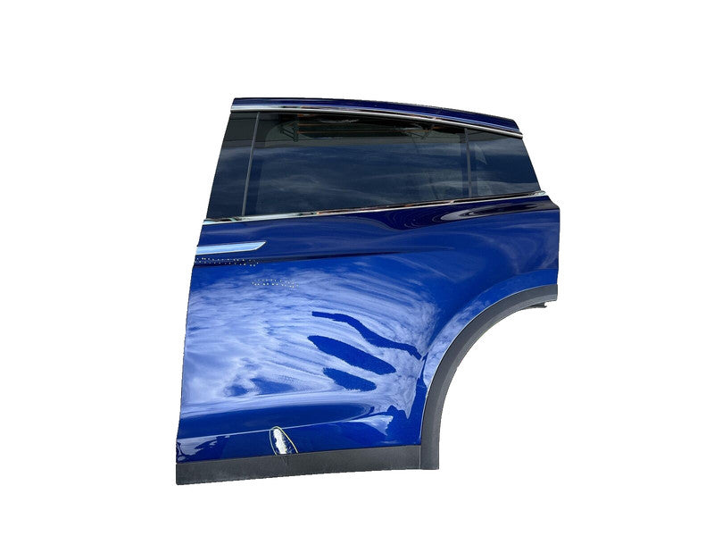 1028790-00-K ⭕ 2016-2024 Tesla Model X Rear Driver Side Falcon Door Panel Left LH Blue - PPSB