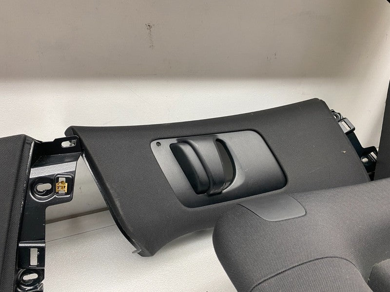 ⭕ 16-20 Tesla Model X SET Headliner Sunvisor Upper A + B + C-Pillar Tr