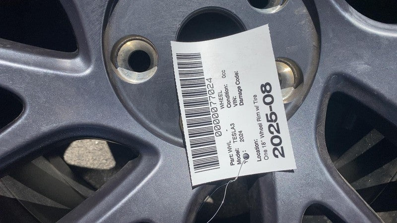 ⭕24 Tesla Model 3 Wheel Rim 18x8.5J +38MM w/ Hankook Tire 235/45R18 13