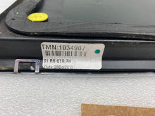 ⭕ 16-20 Model X Rear Passenger Side Window QTR Quarter Glass 1/4 Right 1034907