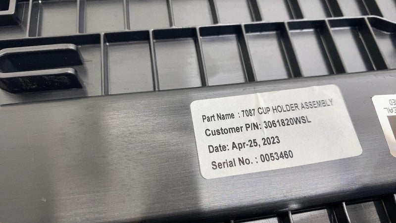 ⭕ 2022 2023 2024 Rivian R1T Center Console Sliding Cup Holder Tray 306