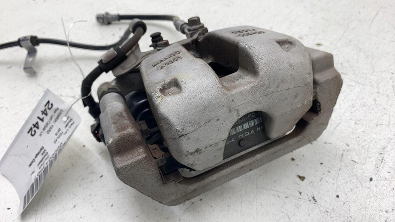 ⭕ 2017-2025 Tesla Model 3 Rear Left Caliper w/ Brake Line Hose BASE 10