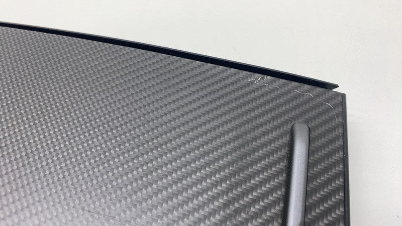 ⭕ 16-20 Model S Center Console Cover w/ Cupholder Trim Carbon Fiber 10