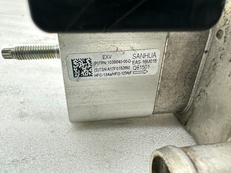 103735700E ⭕ 16-20 Tesla Model S X Battery Cooler Heat Exchanger Chiller EXV 1037357-00-E