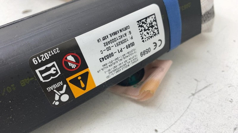 ⭕ 2012-2020 Tesla Model S Driver Roof Curtain Safety Airbag Left 10052