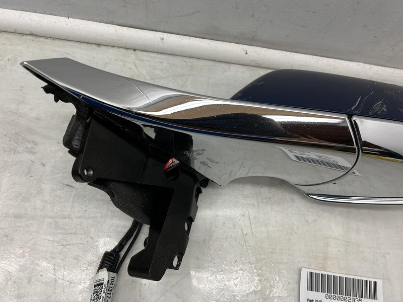 1041317-00-A ⭕ 12-15 Model S Left Exterior Rear View Door Mirror LH Blue - PPSB 1041317-00-A