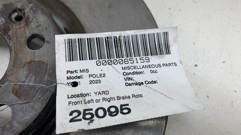 ⭕ 2023 Polestar 2 Front Left or Right Side Brake Disc Rotor 32300789