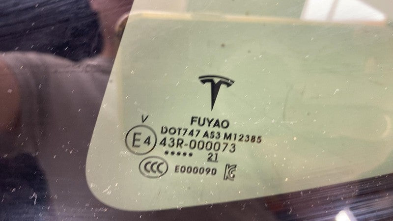 ⭕ 2020-2023 Tesla Model Y MY Rear Driver Side Quarter QTR Window Glass