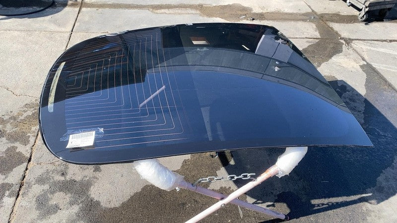 ⭕ 17-20 Model 3 M3 Trunk Panoramic Backlite Roof Glass Back Section 10