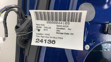 2012-2015 Tesla Model S Rear Passenger Side Door Shell Panel Right RH Blue PPSB