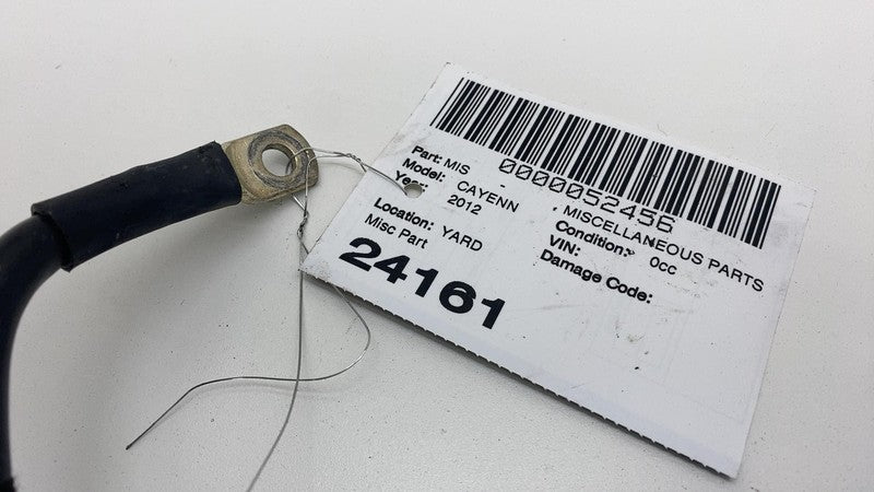 7P0915181A 2011-2018 Porsche Cayenne S Negative Ground Battery Cable Harness 7P0915181A OEM