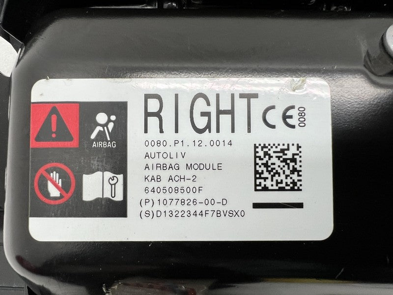 1077826 00 D ⭕ 2017-2023 Model 3 Y Passenger Side Lower Knee Safety Airbag Right 1077826-00-D