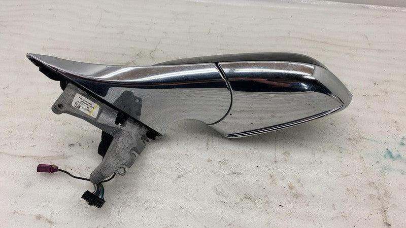 ⭕ 12-15 Model S Driver Side Rear View Door Mirror Left Black - PBSB 60