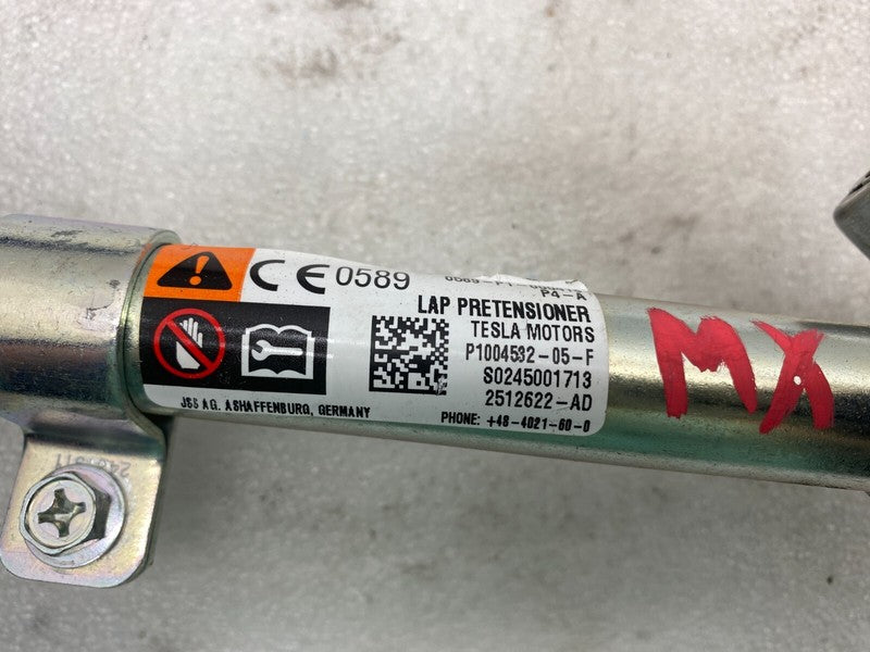 1004532 05 F ⭕ 12-20 Model S Left 1st Row Lap Pretensioner Model X 16-20 Right 1004532-05-F