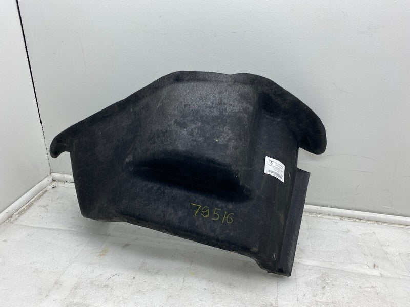 100731900F ⭕ 12-15 Model S Front Left Storage Compartment Extended Carpet Trim 1007319-00-F