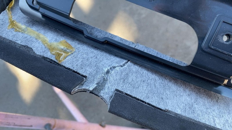 2022-2024 Rivian R1S Roof Headliner Microfiber Suede w/ Panoramic Sunroof Black