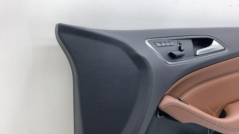 ⭕ 14-17 Mercedes-Benz B-Class Front Passenger Door Panel Trim Cover Brown Right