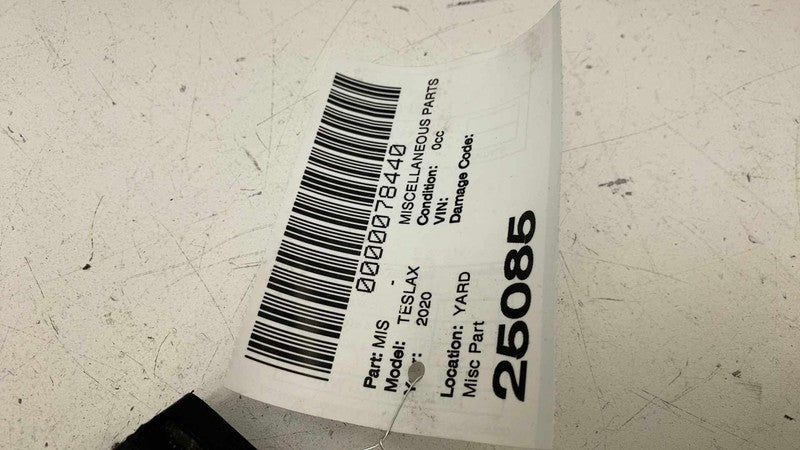 109231198F ⭕ 16-20 Tesla Model X Left B-Pillar Applique Trim Molding w/ Camera 1092311-98-F