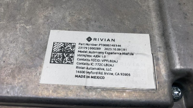 PT00001493M ⭕2022-2024 Rivian R1T R1S Dash AXM Autonomy Control Module Assembly PT00001493-M