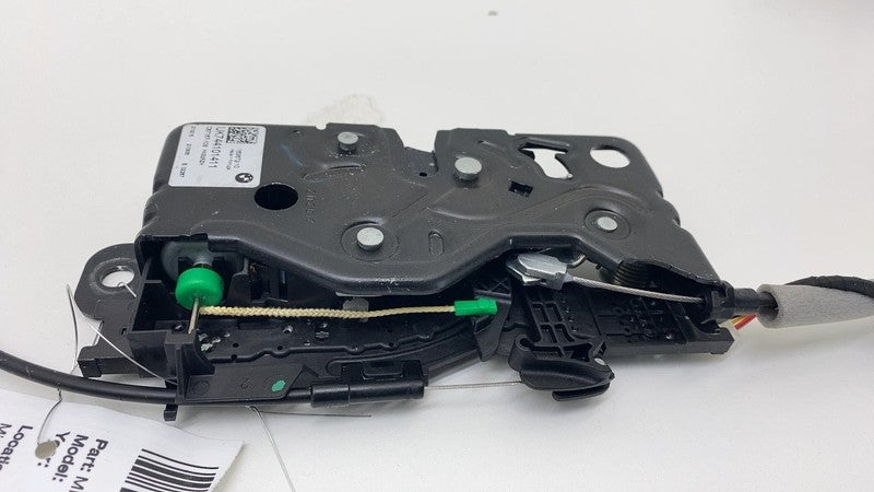 C56792-103 2021 BMW 530e G30 Rear Tailgate Trunk Lid Liftgate Lock Latch Actuator Mechanism