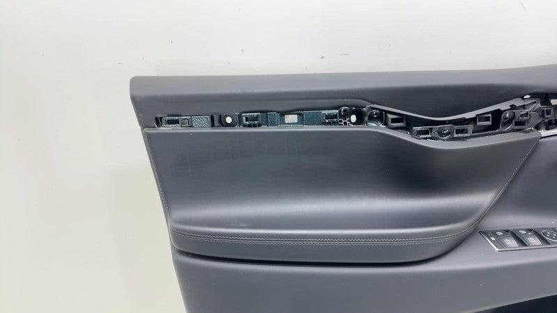 1036928-01-F ⭕ 16-20 Tesla Model X Front Driver Side Interior Door Panel Trim Card Cover Left