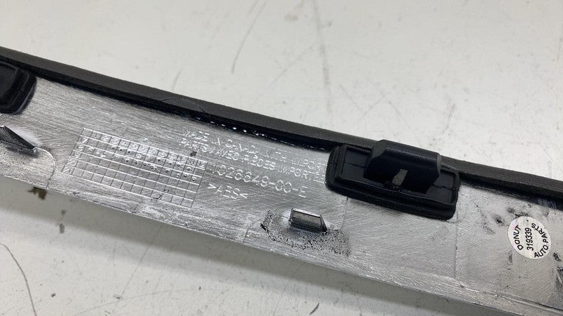 ⭕ 12-15 Tesla Model S Rear Liftgate Trunk Lid Chrome Trim Molding 1025