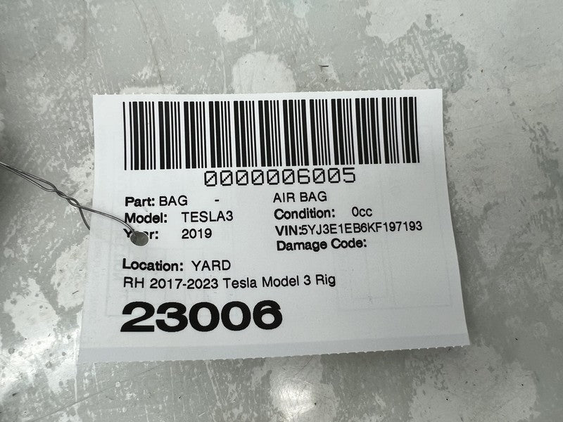 1077826-00-D ❇️17-23 Tesla Model Y 3 Right Knee Airbag Passenger Safety Module RH OEM 1077826