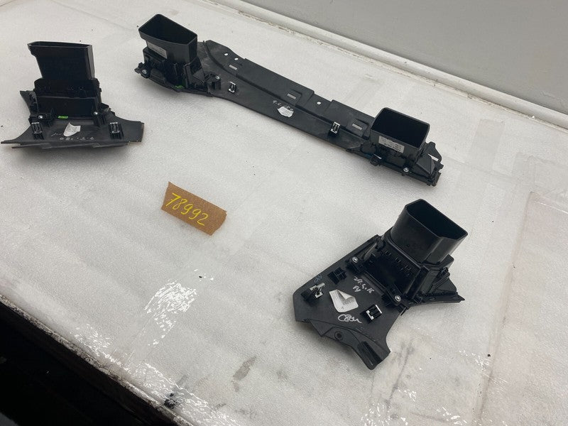 ⭕ 2012-2020 Tesla Model S SET of Dash A/C Air Vent Dashboard Trim Cove