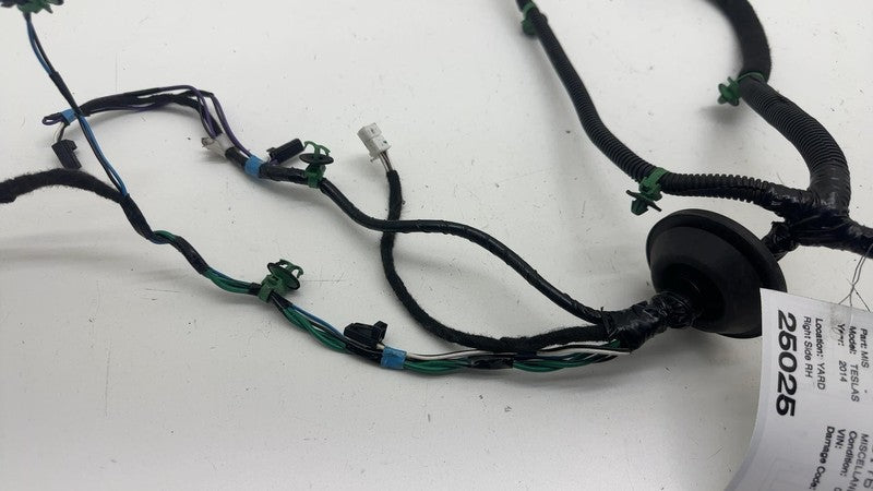 ⭕ 12-20 Tesla Model S Rear Passenger Door Wiring Harness Cable Wire Lo