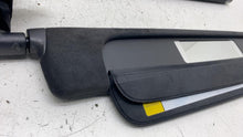 ⭕ 2016-2023 Tesla Model X PAIR Front Left & Right Sun Visor Black Sunvisor Assy