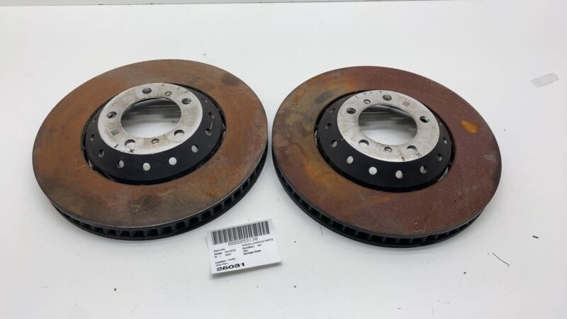9Y0.615.301.AJ ⭕ 2024 Porsche Cayenne Coupe Left & Right Disc Brake Rotor 9Y0615302 / 9Y0615301