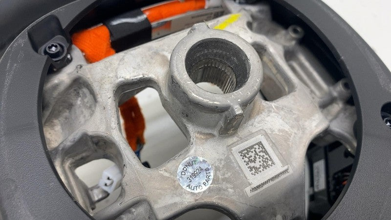 ⭕ 2025 Ram 1500 Steering Wheel Black Leather 5th Gen w/ Switch Button 