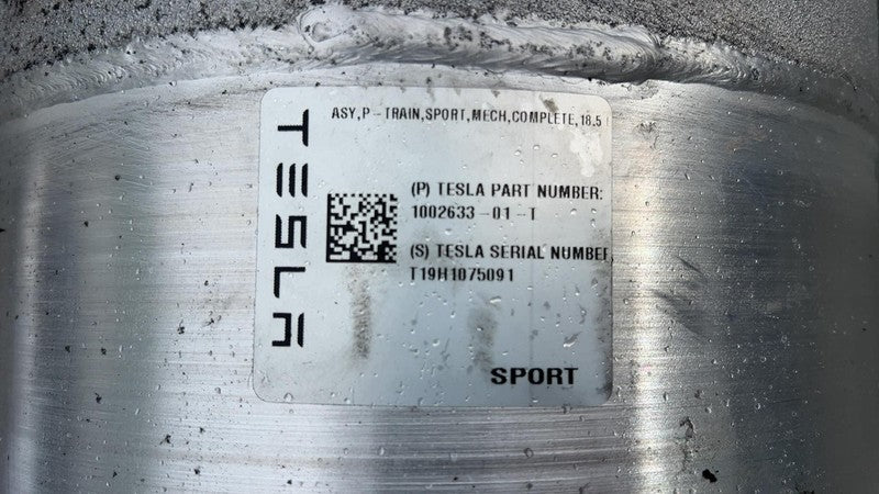 ⭕ 2016-2020 Tesla Model X Engine Motor Rear Large Drive Unit SPORT 100