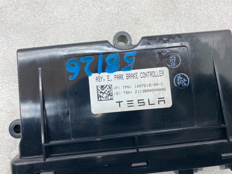 1007618 00 C ⭕ 12-20 Model S X Parking Brake and Trunk Liftgate Control Module 1007618-00-C