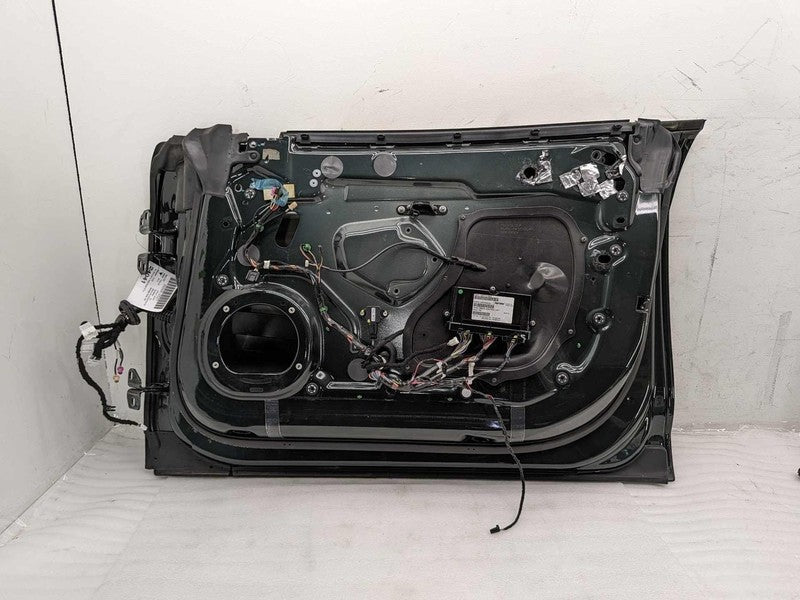 ⭕ 12-15 Tesla Model S Front Passenger Side Door Shell Panel Right Gree