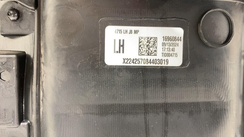 16960844 ⭕ 2025 Chevrolet Silverado 1500 Rear Left Door Panel Trim Cover Black  16960844