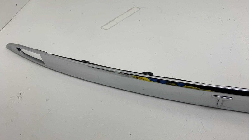 ⭕ 12-20 Tesla Model S Rear Liftgate Trunk Lid Chrome Trim Molding 1025