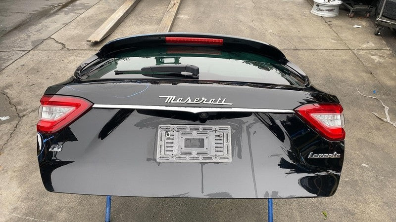 ⭕ 2017-2020 Maserati Levante Trunk Lid Liftgate Tailgate Hatch Shell Black - 820
