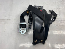 ⭕ 12-15 Model S Rear Right Seatbelt & Retractor + Mid C-Pillar Trim 1023136-00-C